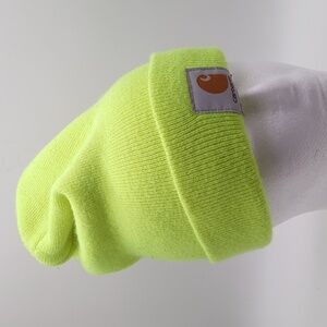 Neon Carhartt Beanie Hat One Size